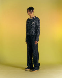 Andersson Bell WINGS CREW-NECK SWEATER atb1033m(BLACK)