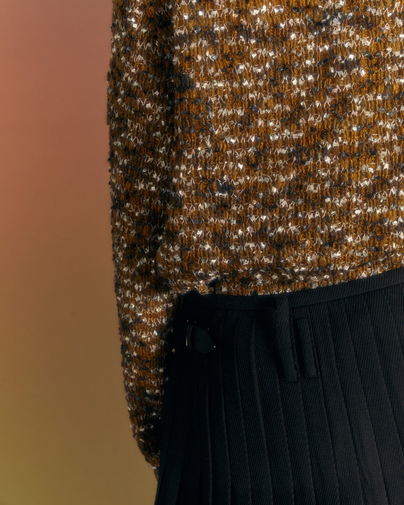 Andersson Bell WINGS CREW-NECK SWEATER atb1033m(BROWN)