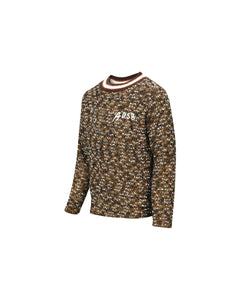 Andersson Bell WINGS CREW-NECK SWEATER atb1033m(BROWN)