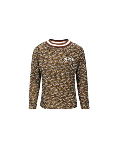 Andersson Bell WINGS CREW-NECK SWEATER atb1033m(BROWN)