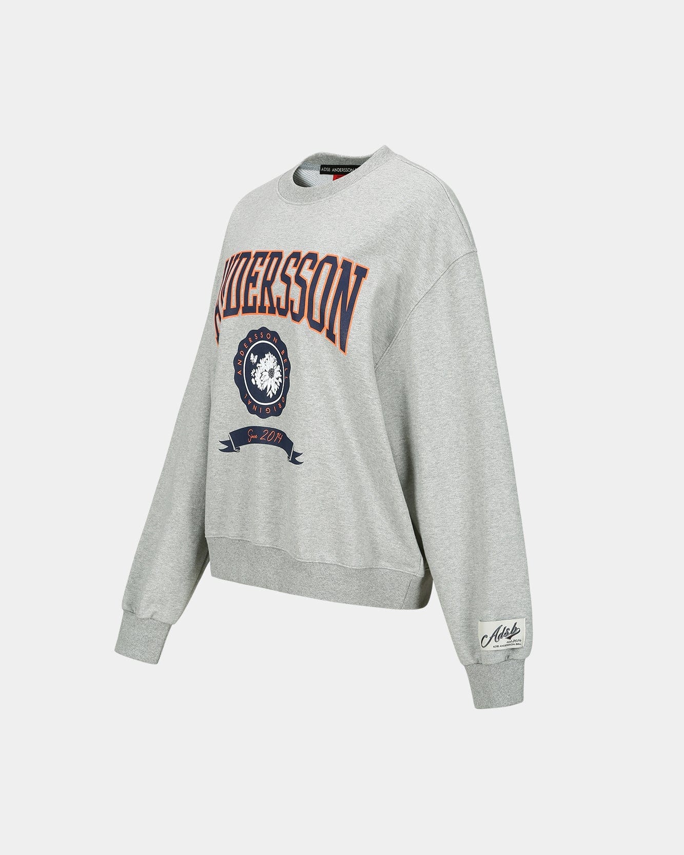 Andersson Bell (WOMEN) ADSB COLLEGE LOGO SWEATSHIRTS atb1301w(M.GREY)