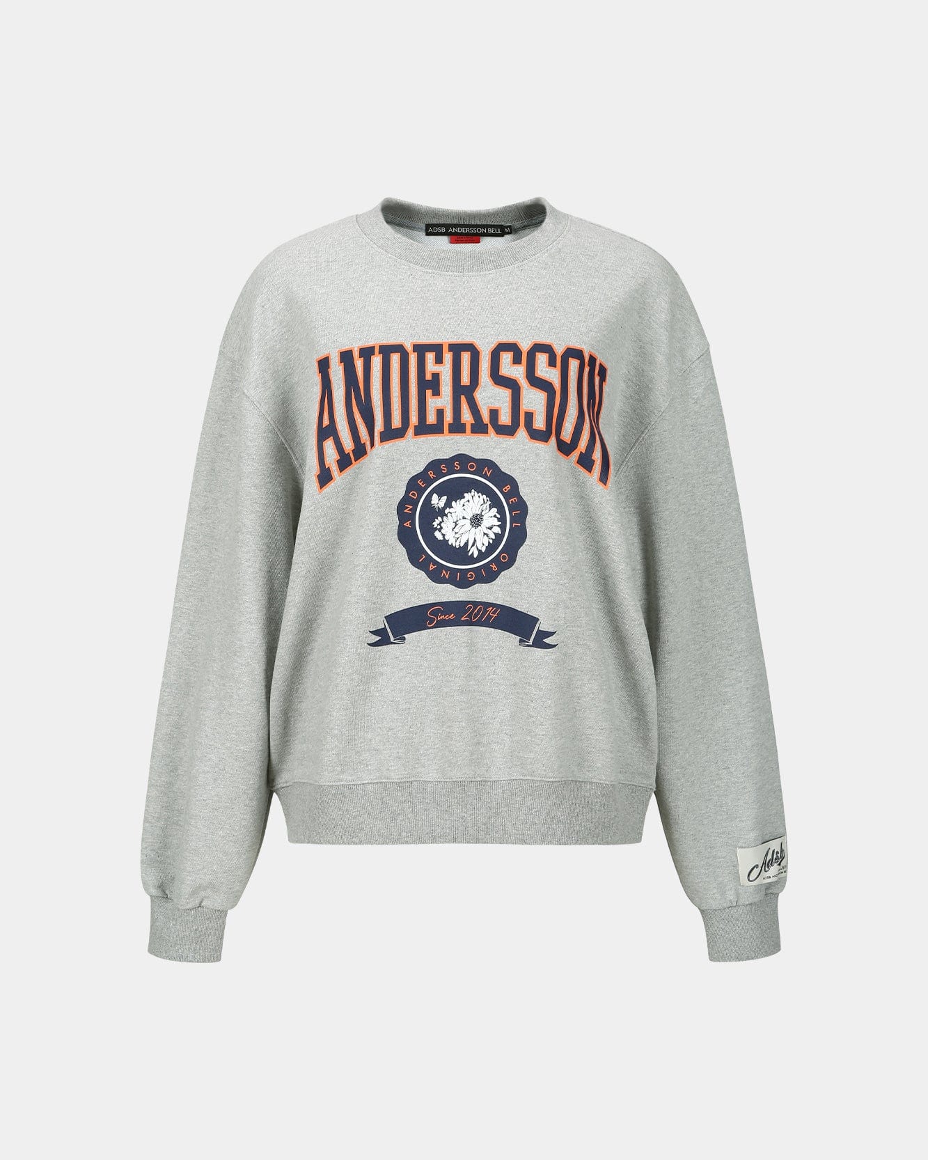 Andersson Bell (WOMEN) ADSB COLLEGE LOGO SWEATSHIRTS atb1301w(M.GREY)