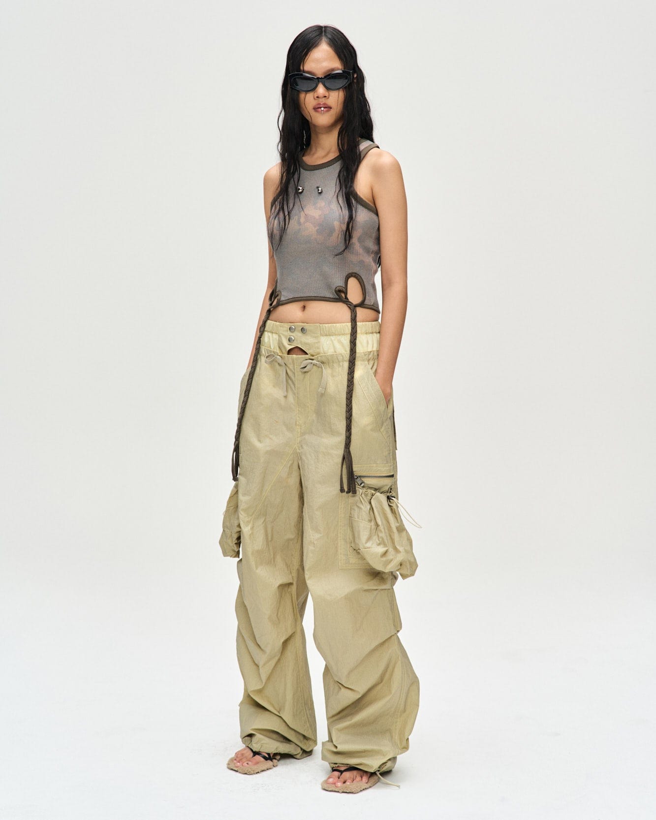 ★ANDERSSON BELL★ Balloon Pocket Parachute Pants apa709wDUS Andersson Bell - Balloon Pocket Parachute Pants | HBX