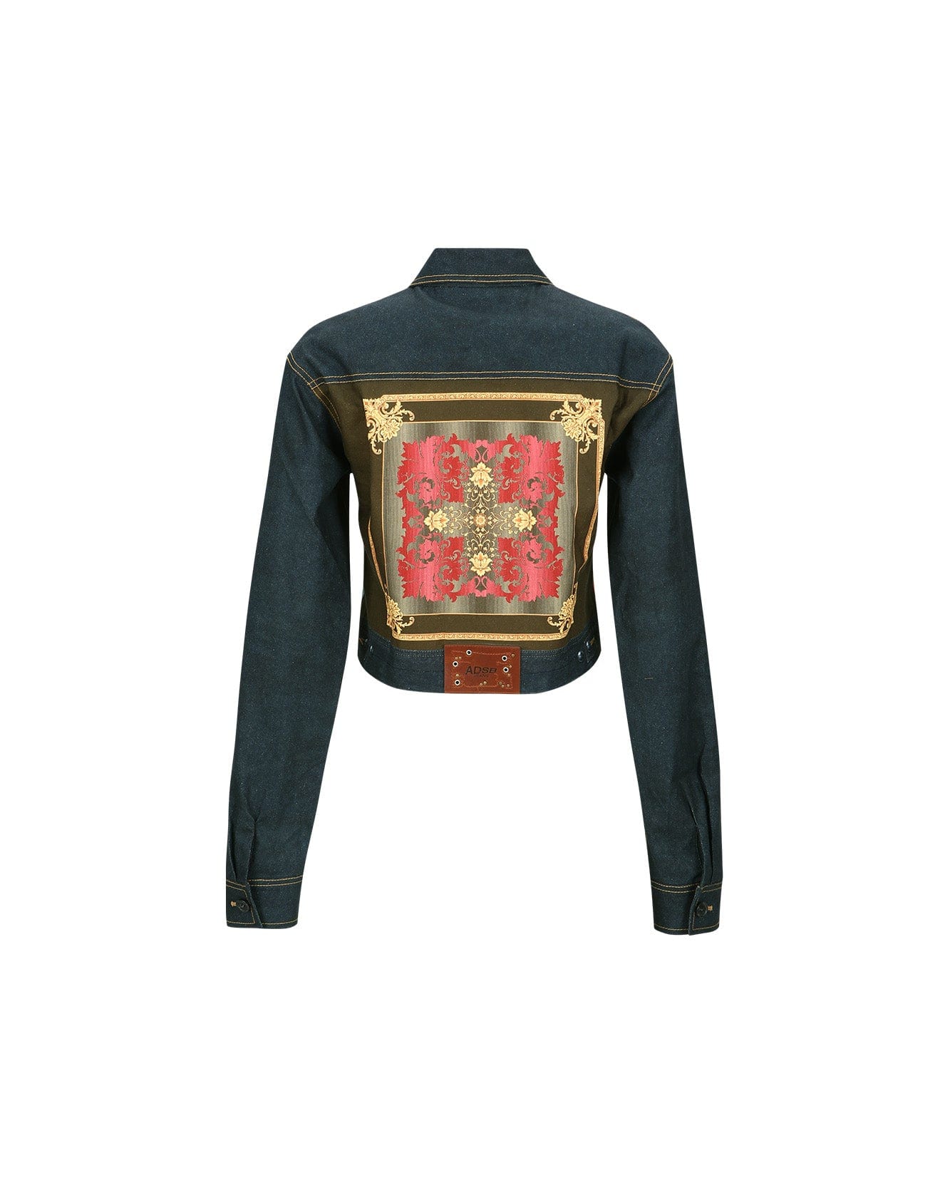 Andersson Bell (WOMEN) BLOOM TROMPE L'OEIL SHIRTS atb1043w(RED)