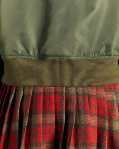 Andersson Bell (WOMEN) CARLEE BOMBER KILT DRESS atb977w(KHAKI)