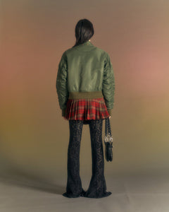 Andersson Bell (WOMEN) CARLEE BOMBER KILT DRESS atb977w(KHAKI)