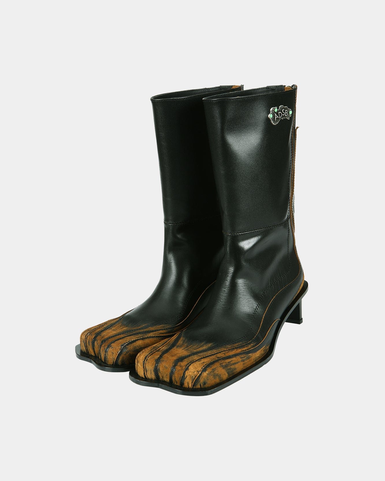 WOMEN) EVERETT SQUARE BOOTS aaa360w(BLACK) – Andersson Bell