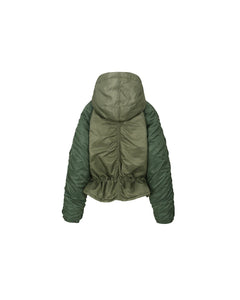 Andersson Bell (WOMEN) HAYDEN VEST LAYERED PADDED JACKET awa618w(KHAKI)_MEN