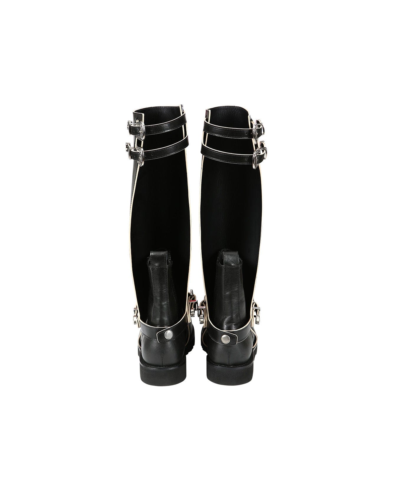 Andersson Bell (Women) HEATHER CUT-OUT LONG BOOTS aaa343w(BLACK)