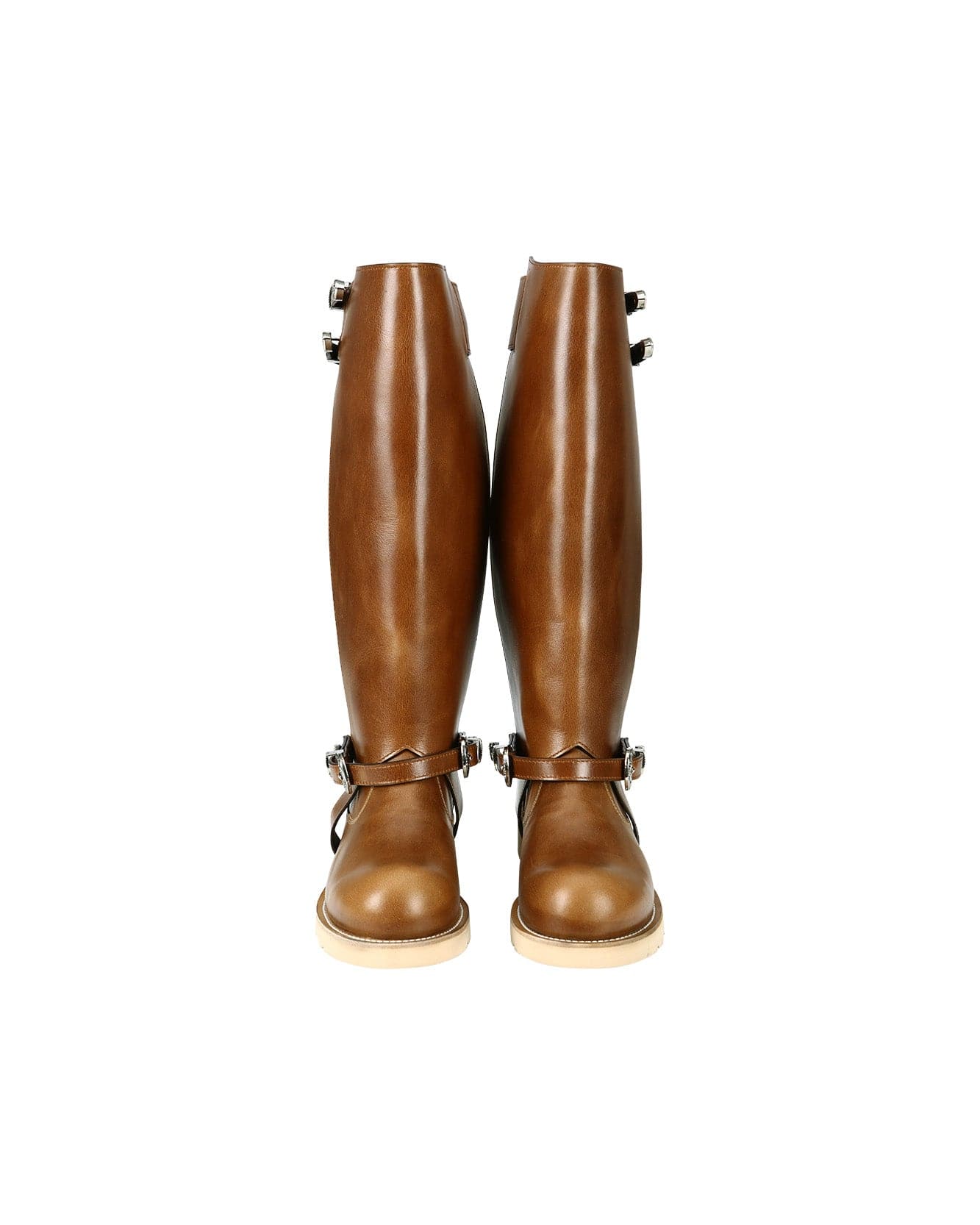 Andersson Bell (Women) HEATHER CUT-OUT LONG BOOTS aaa343w(BROWN)
