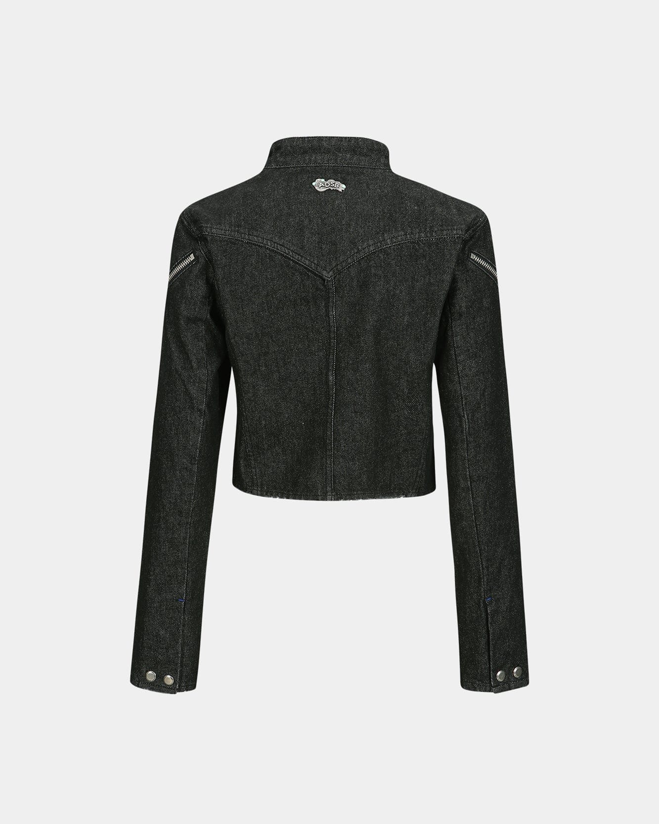 Andersson Bell (WOMEN) LIA MULTI ZIPPER DENIM JACKET awa597w(BLACK)