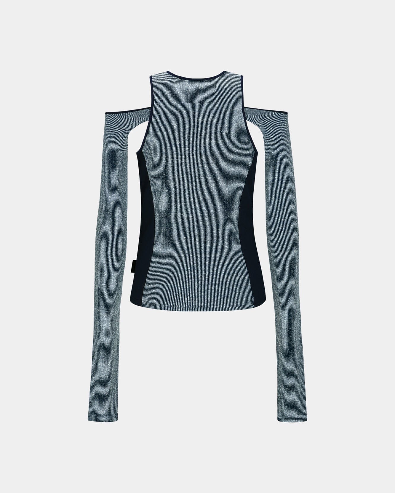 Andersson Bell (WOMEN) LINA CUT-OUT LAYERED TOP atb1111w(NAVY)