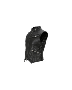 Andersson Bell (WOMEN) LIV GOAT LEATHER VEST atb976w(BLACK)
