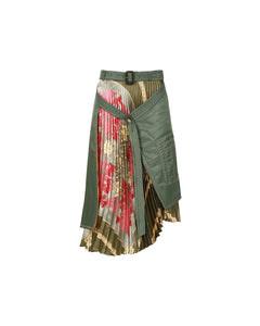 Andersson Bell (WOMEN) MA-1 SCARF SKIRT apa666w(KHAKI)