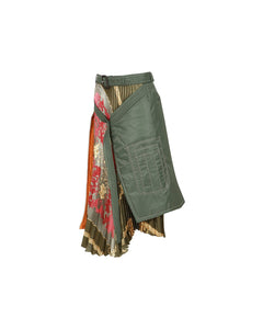 Andersson Bell (WOMEN) MA-1 SCARF SKIRT apa666w(KHAKI)