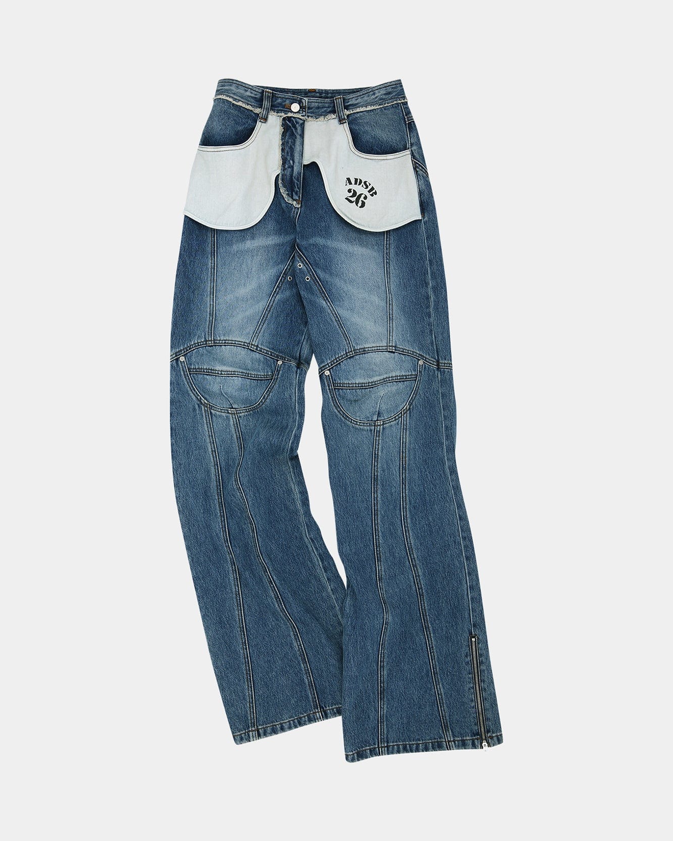 ★ANDERSSON BELL★ Madison Contour Jeans apa711wBLUE WOMEN) MADISON CONTOURED JEANS apa711w(BLUE) – Andersson Bell