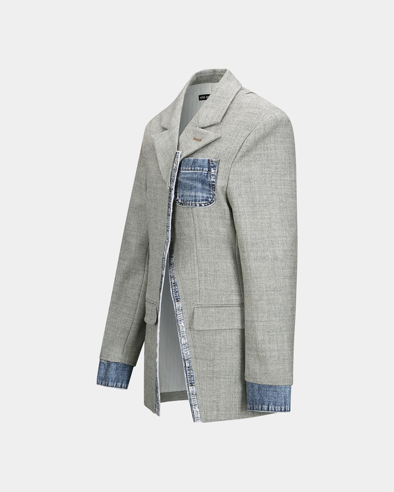 Andersson Bell (WOMEN) MAGGIE RAW-CUT WOOL JACKET awa609w(GREY)