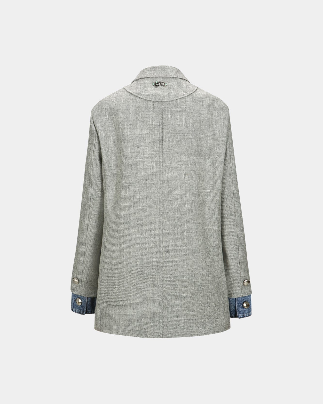 Andersson Bell (WOMEN) MAGGIE RAW-CUT WOOL JACKET awa609w(GREY)