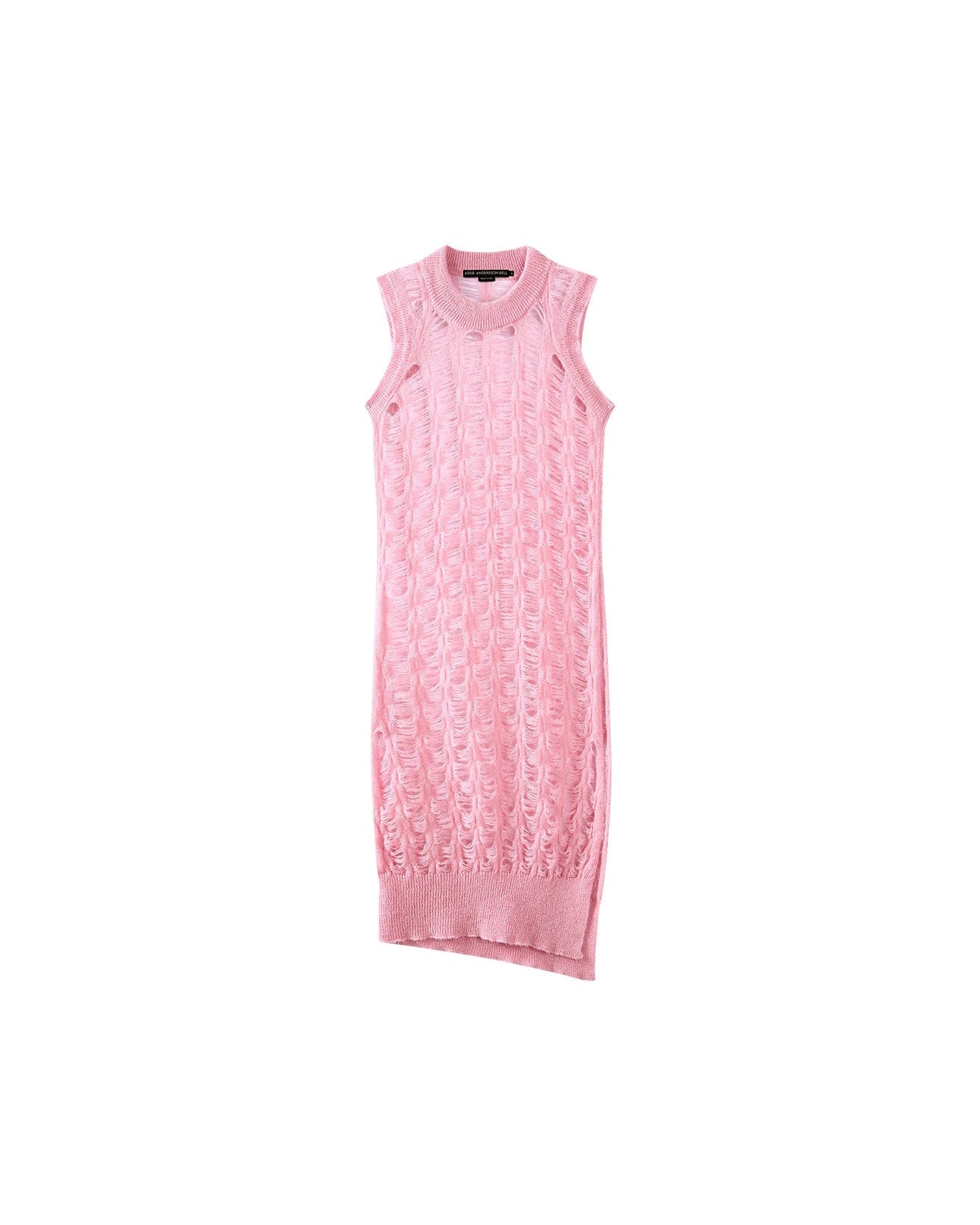 Andersson Bell (WOMEN) MEADOW MOHAIR SLIT TOP atb990w(MELLOW PINK)_2