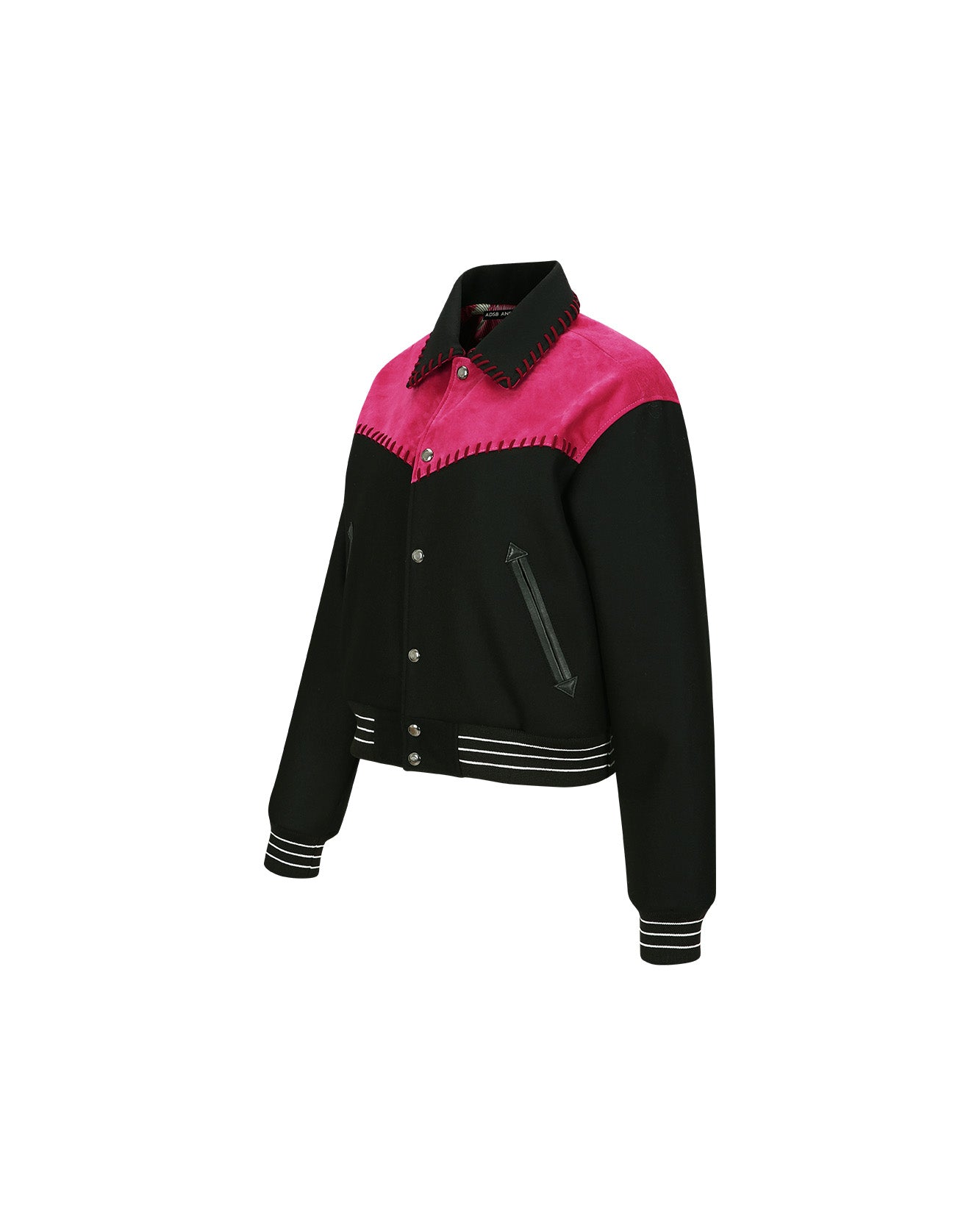 Andersson Bell (WOMEN) NEW MARGO WESTERN VARSITY JACKET awa550w(MAGENTA)