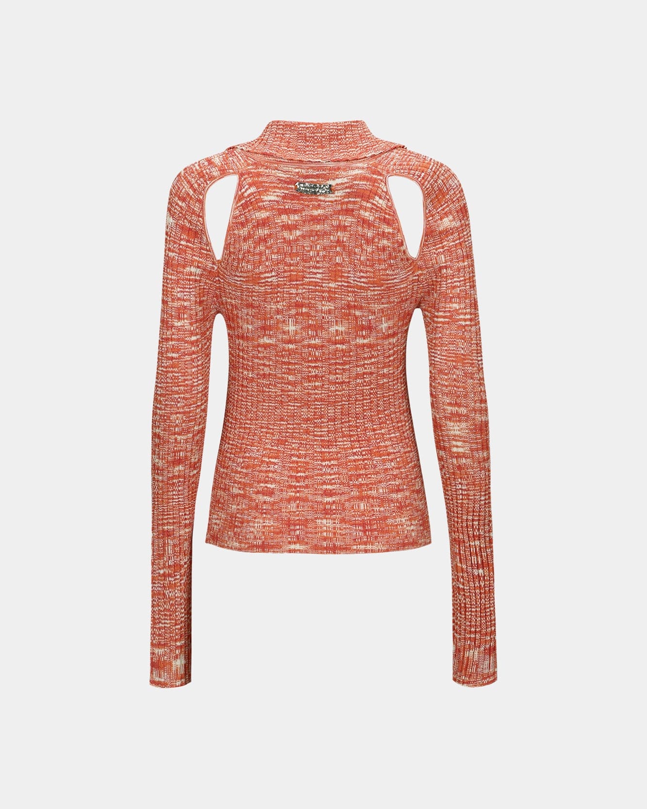 Andersson Bell (WOMEN) ROZY SLIT KNIT CARDIGAN atb1121w(ORANGE)