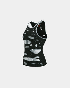 Andersson Bell (WOMEN) TATY LASER CUT-OUT SLEEVELESS TOP atb1115w(BLACK)