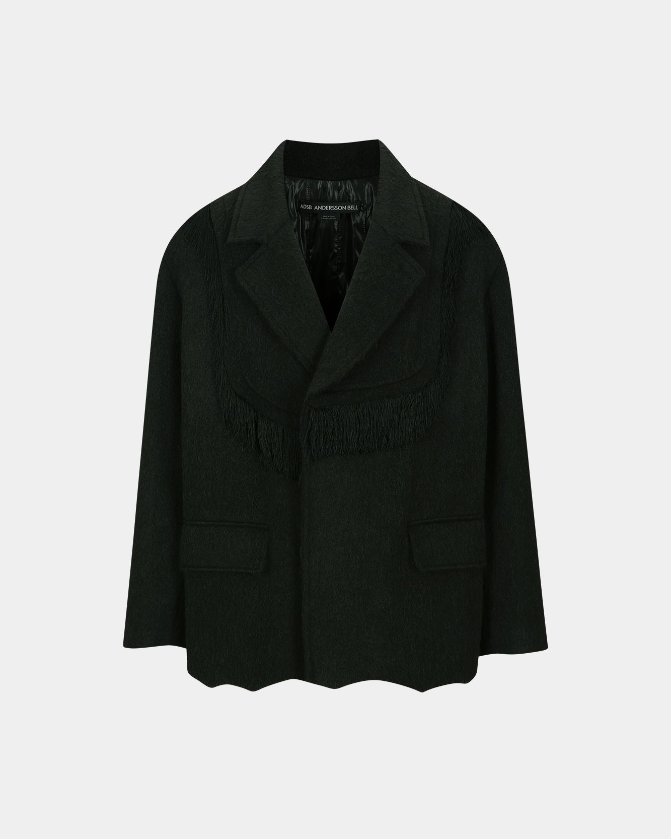 ZIBELINE SHAGGY WOOL COAT awa576m(BLACK) – Andersson Bell