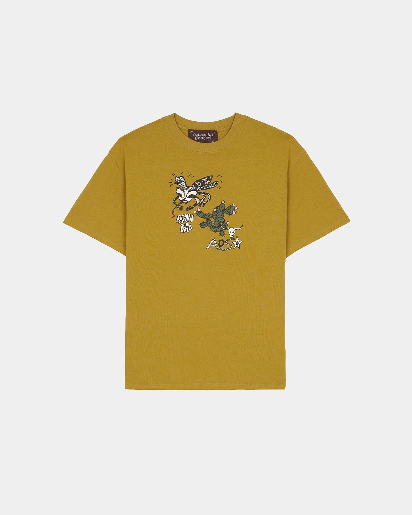 ANEDRSSON BELL X BRAIN DEAD MOSQUITO T-SHIRT atb1436u(AMBER