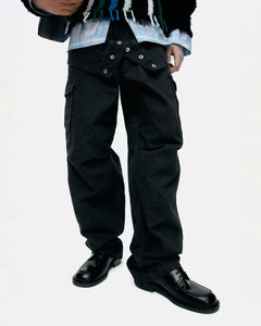 기타 ANGLED LOAFER aaa497m(BLACK)