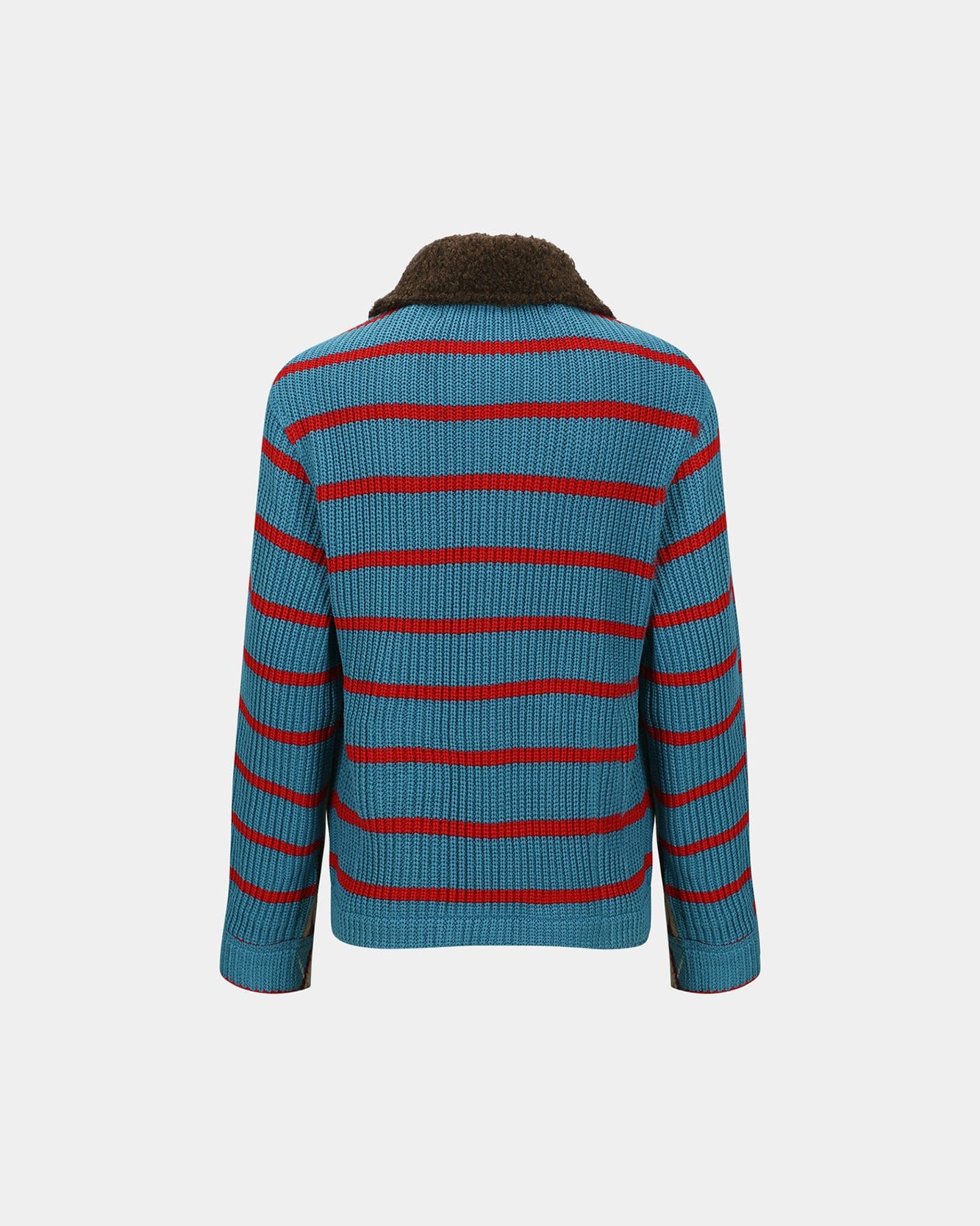 기타 ARGYLE & STRIPE HALF ZIP-UP CARDIGAN atb1376m(MULTI)