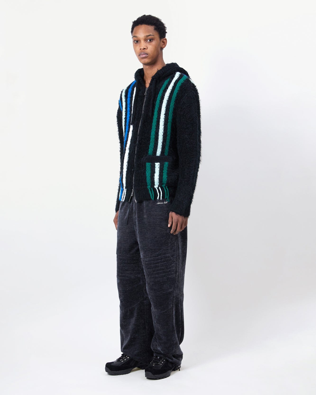 기타 BIKER TRACK PANTS apa859u(CHARCOAL)