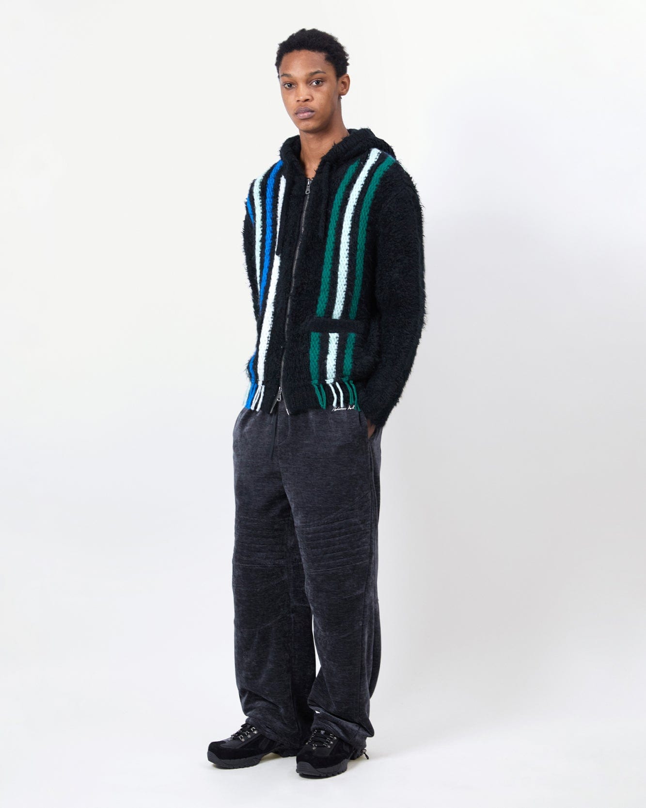 기타 BIKER TRACK PANTS apa859u(CHARCOAL)
