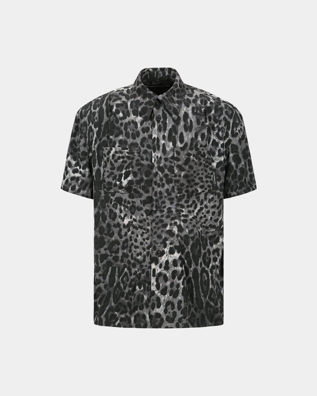 기타 BLACK LEOPARD SHIRTS atb1277m(BLACK)