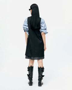 기타 BLAZER CUT SLEEVELESS DRESS atb1396w(BLACK)