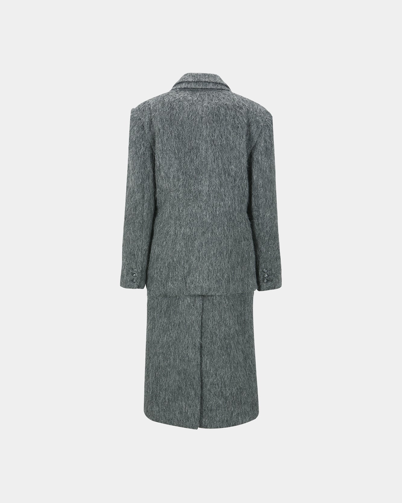 기타 BLAZER LAYERED COAT awa719w(CHARCOAL)