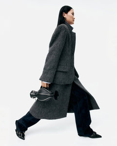 기타 BLAZER LAYERED COAT awa719w(CHARCOAL)