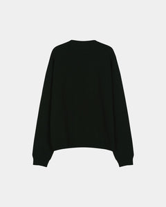 기타 BOYS HEART MESSAGE CREW-NECK SWEATER atb1453m(BLACK)