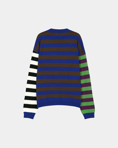 기타 BOYS HEART MESSAGE CREW-NECK SWEATER atb1453m(BLUE/GREEN)