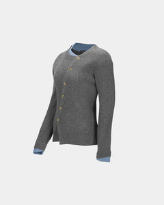 기타 BUTTON SLIM KNIT CARDIGAN atb1383w(GREY)