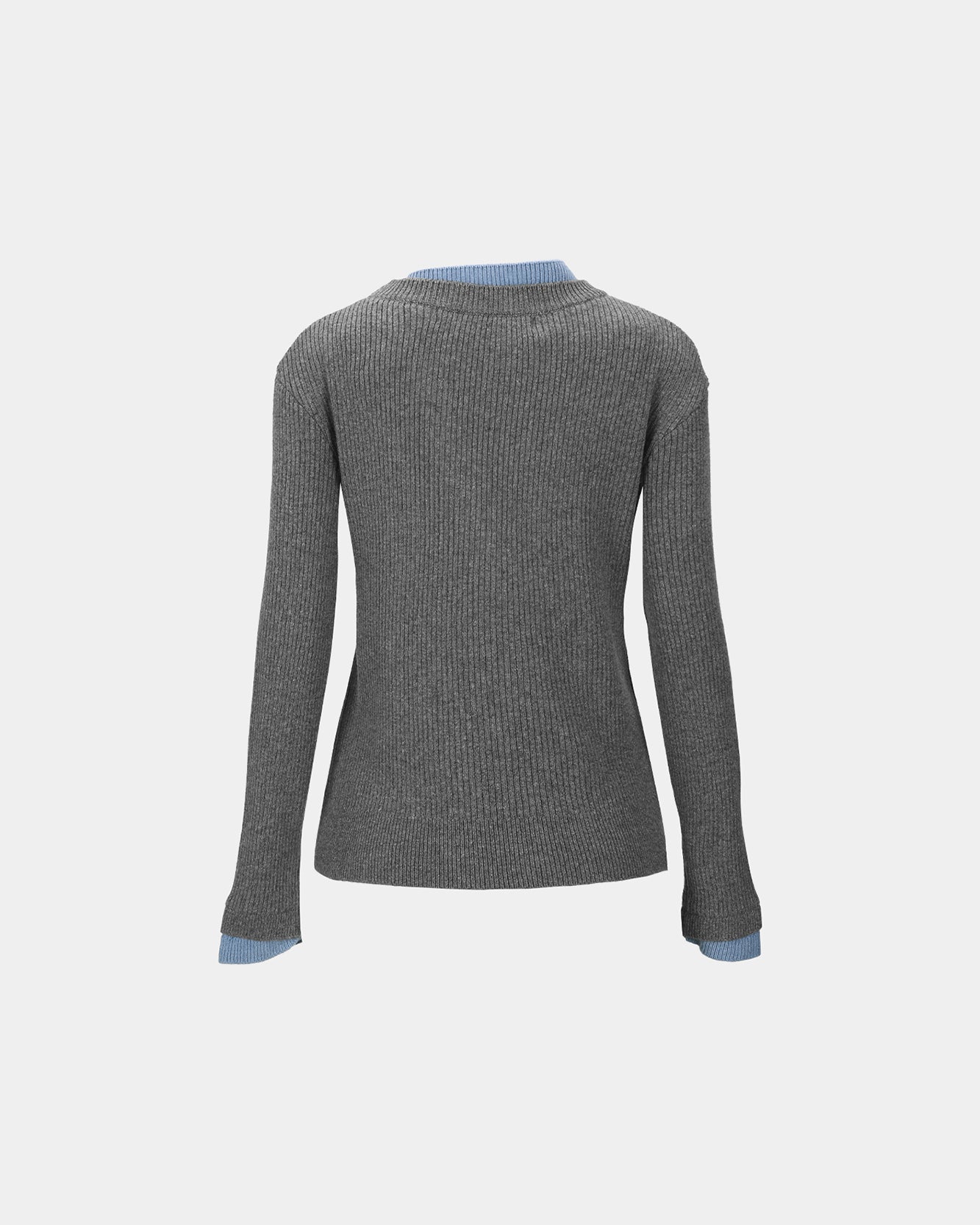 기타 BUTTON SLIM KNIT CARDIGAN atb1383w(GREY)