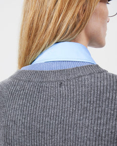 기타 BUTTON SLIM KNIT CARDIGAN atb1383w(GREY)