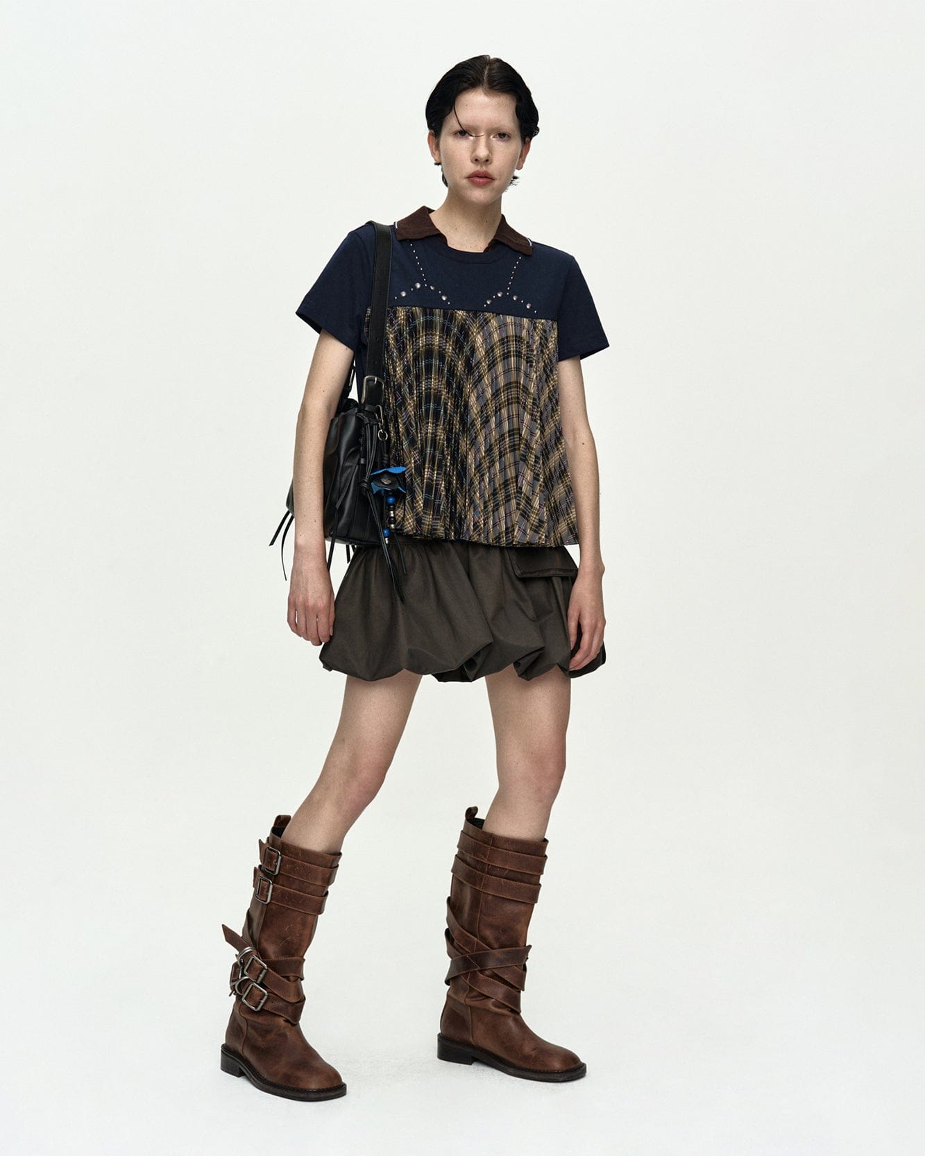 RESTOCK] CARGO BALLOON SKIRT apa897w(CHARCOAL) – Andersson Bell