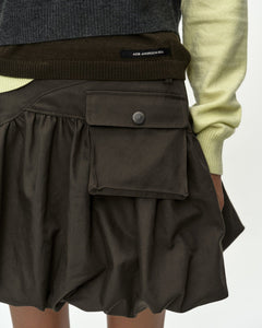6/8 Scheduled Delivery] CARGO BALLOON SKIRT apa897w(CHARCOAL