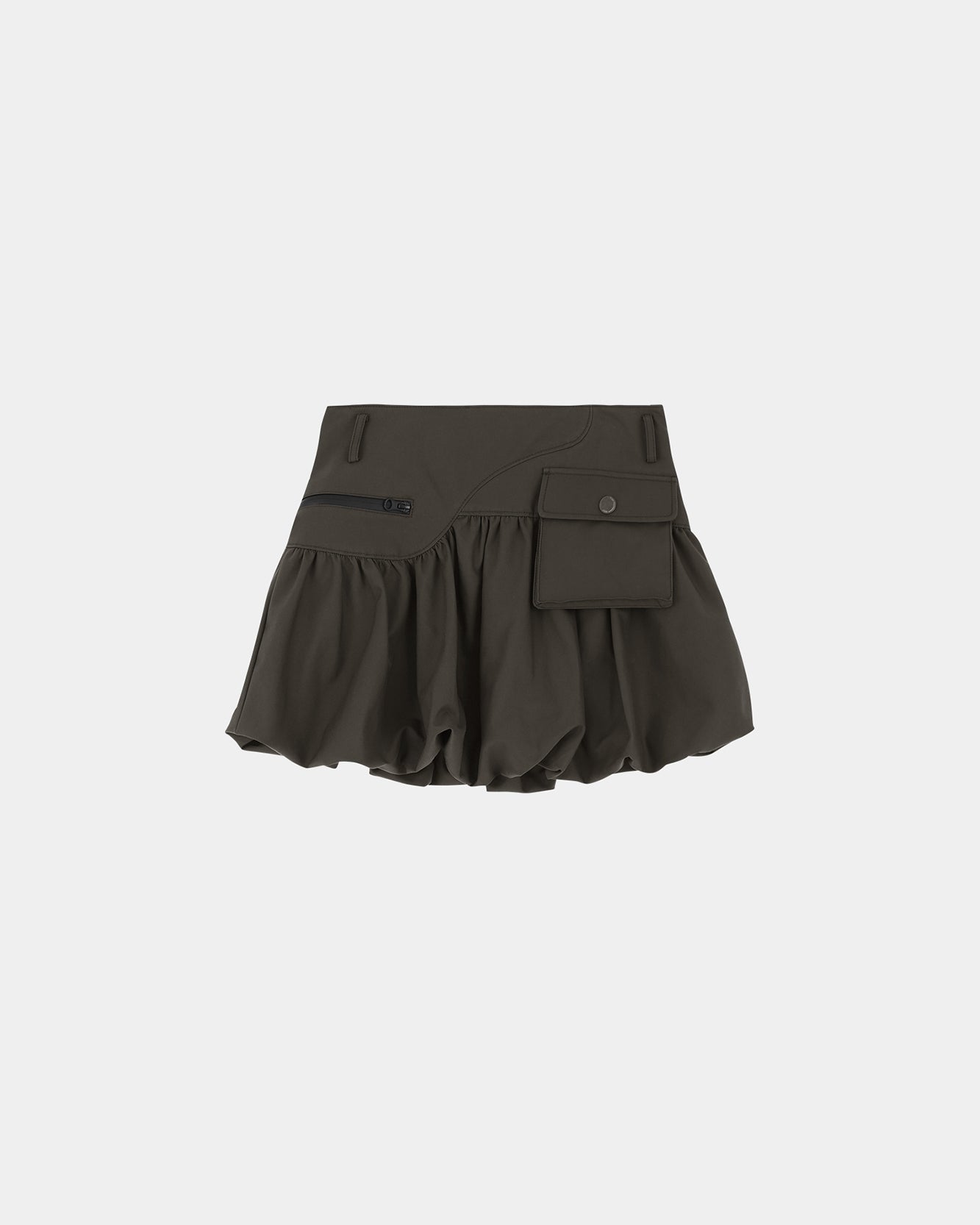 RESTOCK] CARGO BALLOON SKIRT apa897w(CHARCOAL) – Andersson Bell