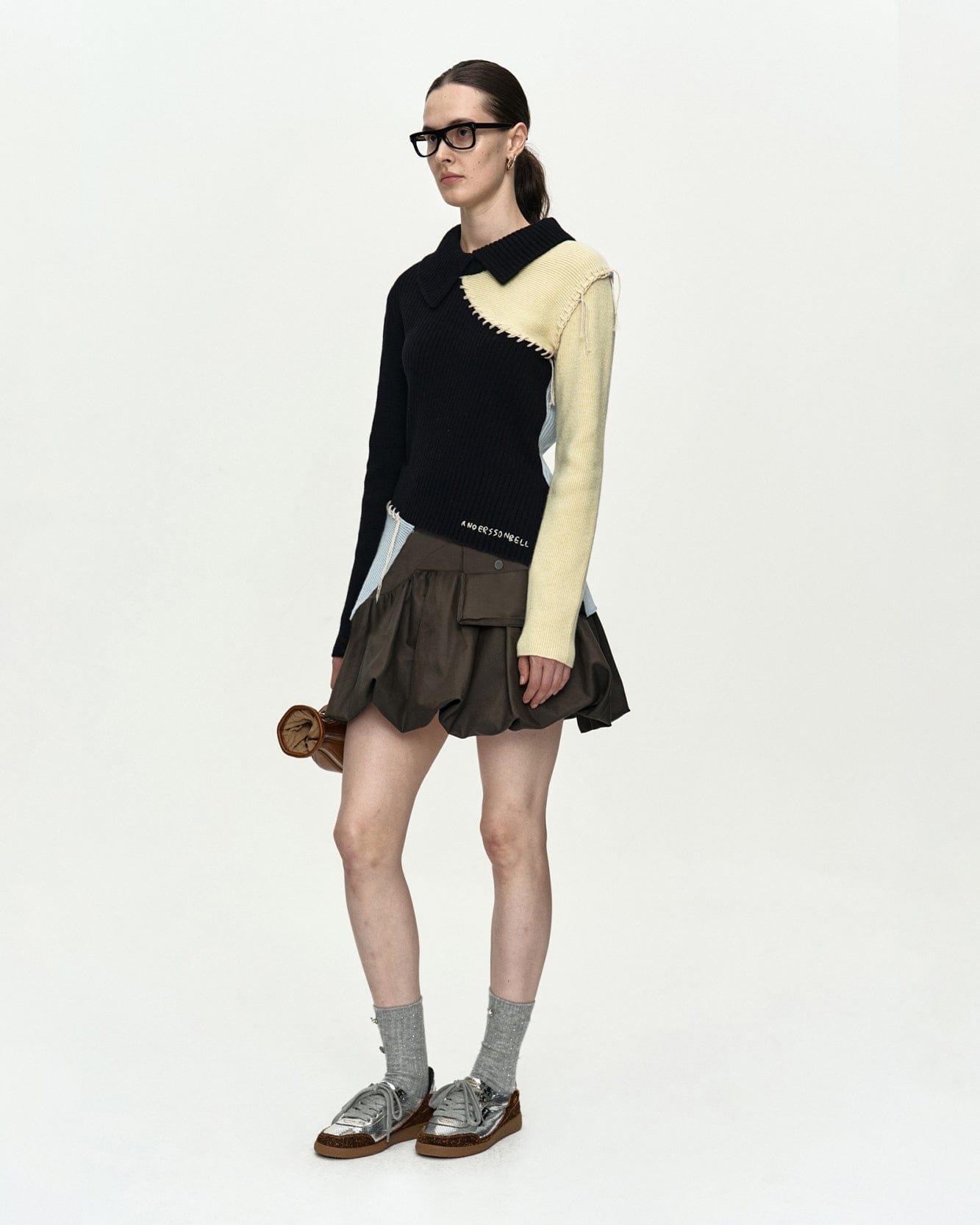 RESTOCK] CARGO BALLOON SKIRT apa897w(CHARCOAL) – Andersson Bell