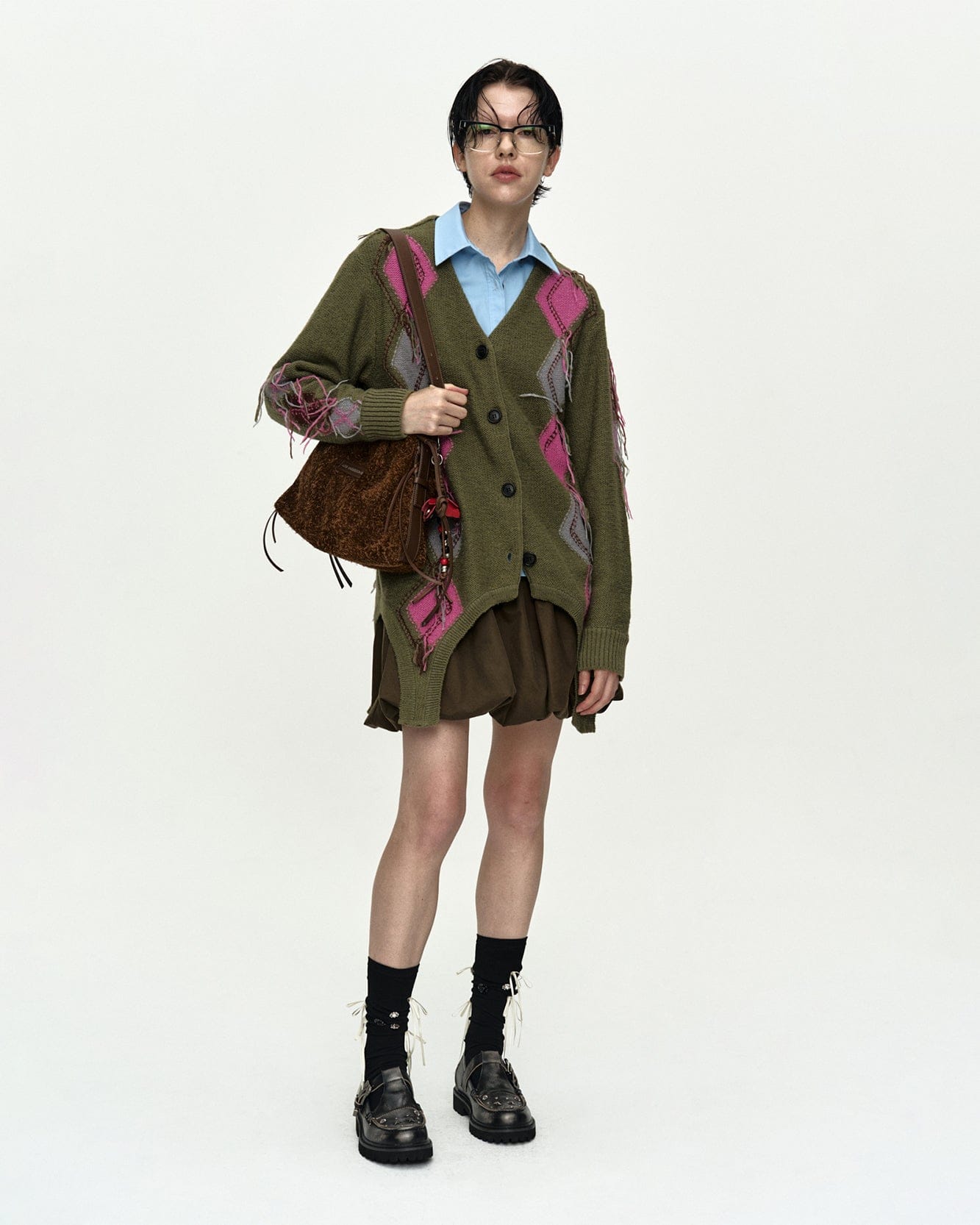 CARGO BALLOON SKIRT apa897w(KHAKI) – Andersson Bell
