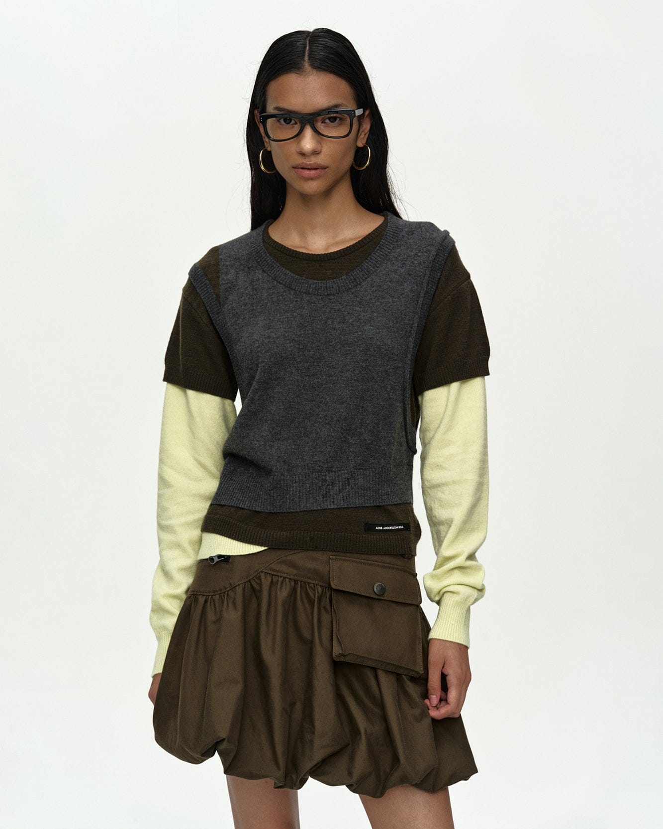 CARGO BALLOON SKIRT apa897w(KHAKI) – Andersson Bell
