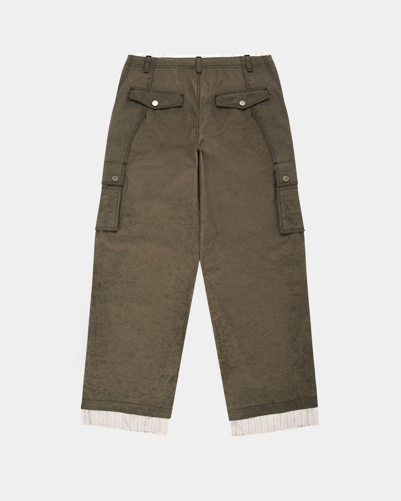 CARPENTER CARGO WIDE-LEG TROUSERS apa901m(KHAKI BROWN) – Andersson