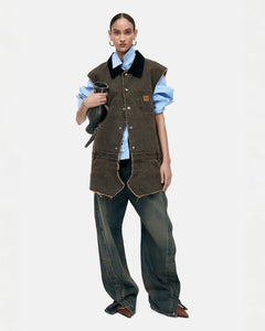 기타 CARPENTER DRESS awa721w(BROWN)