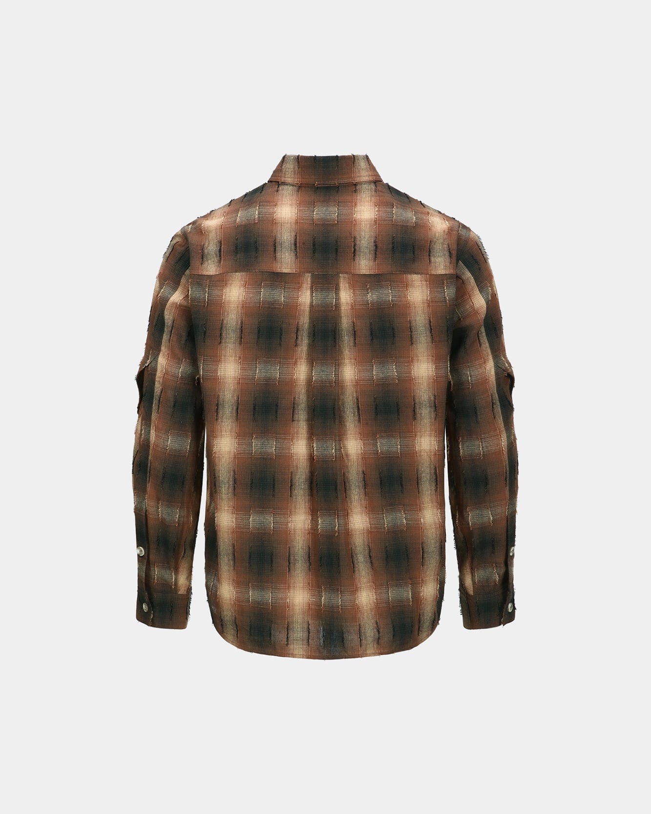 기타 CHECK LAYERED SHIRTS atb1337m(BROWN)